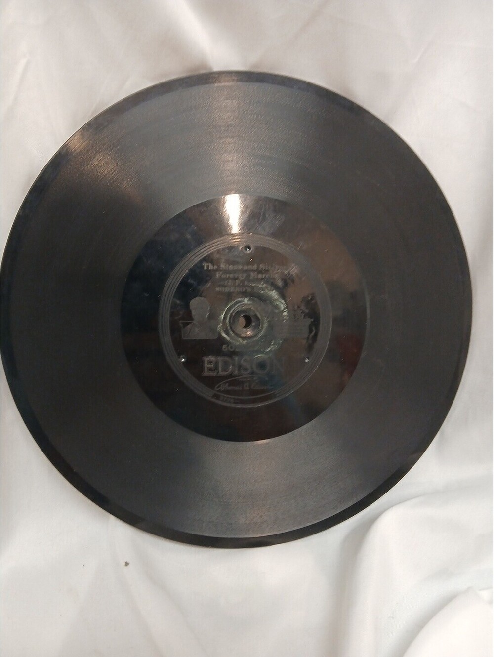 1913 Edison Diamond Disc Phonograph 50250 EVENING CHIMES IN THE MOUNTAINS/ STARS
